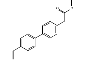 Methyl 2-(4'-vinyl-[1,1'-biphenyl]-4-yl)acetate, 2138198-21-5, undefined, 