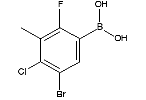 (5-Bromo-4-chloro-2-fluoro-3-methylphenyl)boronic acid, 2377606-52-3, undefined, 
