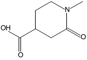 1-Methyl-2-oxopiperidine-4-carboxylic acid, 1000932-09-1, undefined, 