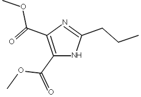 2-Propyl-1H-imidazole-4,5-dicarboxylic acid dimethyl ester, 124750-59-0, undefined, 