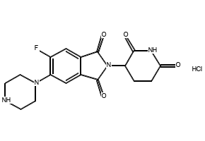Thalidomide-Piperazine 5-fluoride (hydrochloride), 2222114-23-8, undefined, 