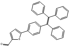 5-(4-(1,2,2-Triphenylvinyl)phenyl)thiophene-2-carbaldehyde, 1622996-30-8, undefined, 
