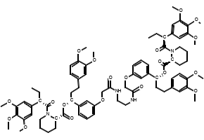 (1R,1'R)-((((Ethane-1,2-diylbis(azanediyl))bis(2-oxoethane-2,1-diyl))bis(oxy))bis(3,1-phenylene))bis(3-(3,4-dimethoxyphenyl)propane-1,1-diyl) (2S,2'S)-bis(1-((S)-2-(3,4,5-trimethoxyphenyl)butanoyl)piperidine-2-carboxylate)