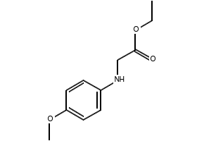 Ethyl N-(4-methoxyphenyl)glycinate, 50845-77-7, undefined, 