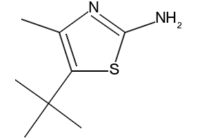 5-(tert-Butyl)-4-methylthiazol-2-amine, 45865-42-7, undefined, 
