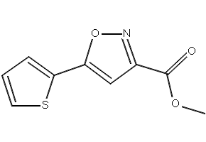 Methyl 5-(2-thienyl)isoxazole-3-carboxylate, 517870-23-4, undefined, 