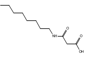3-(Octylamino)-3-oxopropanoic acid, 3151-49-3, undefined, 