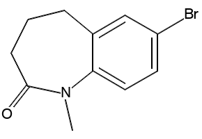 7-Bromo-1,3,4,5-tetrahydro-1-methyl-2H-1-benzazepin-2-one, 53842-00-5, undefined, 
