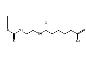 6-((2-((tert-Butoxycarbonyl)amino)ethyl)amino)-6-oxohexanoic acid, 1697868-59-9, undefined, 
