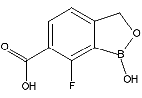 7-Fluoro-1-hydroxy-1,3-dihydrobenzo[c][1,2]oxaborole-6-carboxylic acid, 1628151-46-1, undefined, 