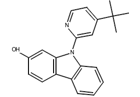 9-(4-(tert-Butyl)pyridin-2-yl)-9H-carbazol-2-ol, 1636130-34-1, undefined, 