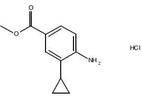 Methyl 4-amino-3-cyclopropylbenzoate hydrochloride, 2044702-51-2, undefined, 