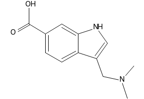 3-((Dimethylamino)methyl)-1H-indole-6-carboxylic acid, 1071913-61-5, undefined, 