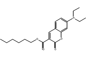 Hexyl 7-(diethylamino)-2-oxo-2H-chromene-3-carboxylate, 851963-03-6, undefined, 