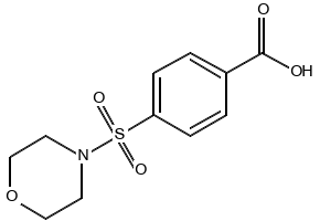4-(Morpholine-4-sulfonyl)benzoic acid, 10252-82-1, undefined, 