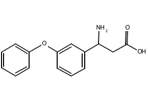 3-Amino-3-(3-phenoxyphenyl)propanoic acid, 202131-32-6, undefined, 