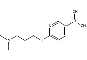 (6-(3-(Dimethylamino)propoxy)pyridin-3-yl)boronic acid, 1003043-49-9, undefined, 
