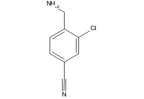 4-(Aminomethyl)-3-chlorobenzonitrile, 202521-97-9, undefined, 
