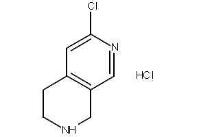 6-Chloro-1,2,3,4-tetrahydro-2,7-naphthyridine hydrochloride, 1335053-26-3, undefined, 