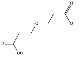 3-(3-Methoxy-3-oxopropoxy)propanoic acid, 2383444-31-1, undefined, 