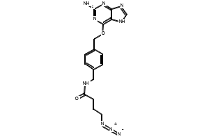 N-(4-(((2-Amino-7H-purin-6-yl)oxy)methyl)benzyl)-4-azidobutanamide, 2996069-91-9, undefined, 