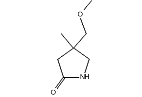 4-(Methoxymethyl)-4-methylpyrrolidin-2-one, 1375474-29-5, undefined, 