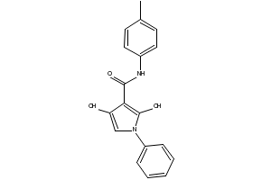 4-Hydroxy-2-oxo-1-phenyl-N-(p-tolyl)-2,5-dihydro-1H-pyrrole-3-carboxamide, 1221504-65-9, undefined, 