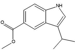 Methyl 3-(propan-2-yl)-1H-indole-5-carboxylate, 201287-01-6, undefined, 