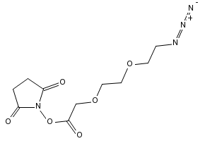 2,5-Dioxopyrrolidin-1-yl 2-(2-(2-azidoethoxy)ethoxy)acetate, 945550-23-2, undefined, 