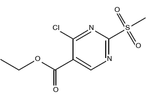 Ethyl 4-chloro-2-(methylsulfonyl)pyrimidine-5-carboxylate, 98490-76-7, undefined, 