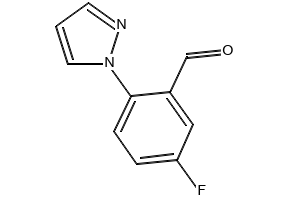 5-Fluoro-2-(1H-pyrazol-1-yl)benzaldehyde, 1015845-84-7, undefined, 