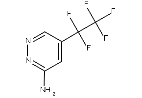 5-(Perfluoroethyl)pyridazin-3-amine, 2091845-26-8, undefined, 