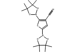 2,5-Bis(4,4,5,5-tetramethyl-1,3,2-dioxaborolan-2-yl)thiophene-3-carbonitrile, 916454-58-5, undefined, 