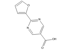2-(Furan-2-yl)pyrimidine-5-carboxylic acid, 1092291-13-8, undefined, 