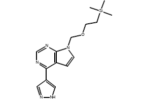 4-(4-Pyrazolyl)-7-[[2-(trimethylsilyl)ethoxy]methyl]-7H-pyrrolo[2,3-d]pyrimidine, 941685-27-4, undefined, 