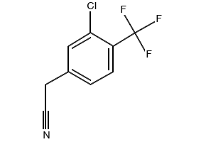 2-(3-Chloro-4-(trifluoromethyl)phenyl)acetonitrile, 1000530-58-4, undefined, 