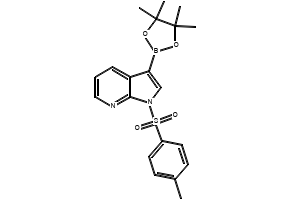 3-(4,4,5,5-tetramethyl-1,3,2-dioxaborolan-2-yl)-1-tosyl-1H-pyrrolo[2,3-b]pyridine, 866545-91-7, undefined, 