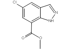 Methyl 5-chloro-1H-indazole-7-carboxylate, 1260851-42-0, undefined, 