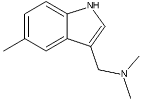 N,N-Dimethyl-1-(5-methyl-1H-indol-3-yl)methanamine, 30218-58-7, undefined, 