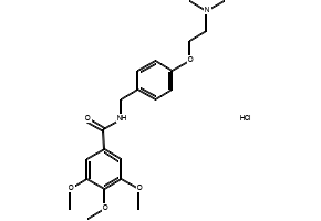 N-(4-(2-(Dimethylamino)ethoxy)benzyl)-3,4,5-trimethoxybenzamide hydrochloride