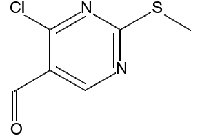 4-Chloro-2-(methylsulfanyl)pyrimidine-5-carbaldehyde, 148256-82-0, undefined, 