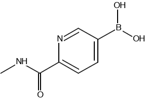 (6-(Methylcarbamoyl)pyridin-3-yl)boronic acid, 1217340-94-7, undefined, 