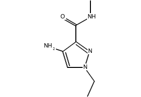 4-Amino-1-ethyl-N-methyl-1H-pyrazole-3-carboxamide, 1001500-46-4, undefined, 