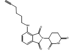 2-(2,6-Dioxopiperidin-3-yl)-4-(hex-5-yn-1-ylamino)isoindoline-1,3-dione, 2940936-85-4, undefined, 