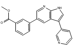 Methyl 3-(3-(pyridin-3-yl)-1H-pyrrolo[2,3-b]pyridin-5-yl)benzoate, 3029584-84-4, undefined, 