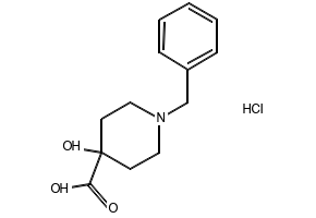 1-Benzyl-4-hydroxypiperidine-4-carboxylic acid hydrochloride, 1262988-77-1, undefined, 