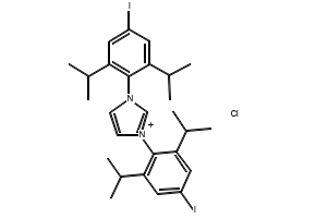 1H-Imidazolium, 1,3-bis[4-iodo-2,6-bis(1-methylethyl)phenyl]-, chloride (1:1), 934008-48-7, undefined, 