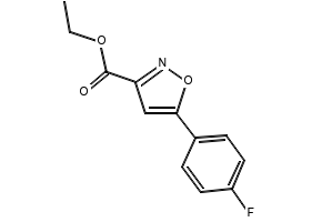 Ethyl 5-(4-fluorophenyl)-1,2-oxazole-3-carboxylate, 640291-92-5, undefined, 