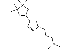 N,N-Dimethyl-4-(4,4,5,5-tetramethyl-1,3,2-dioxaborolan-2-yl)-1H-pyrazole-1-propanamine, 847818-72-8, undefined, 