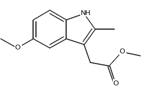 Methyl 2-(5-methoxy-2-methyl-1H-indol-3-yl)acetate, 7588-36-5, undefined, 